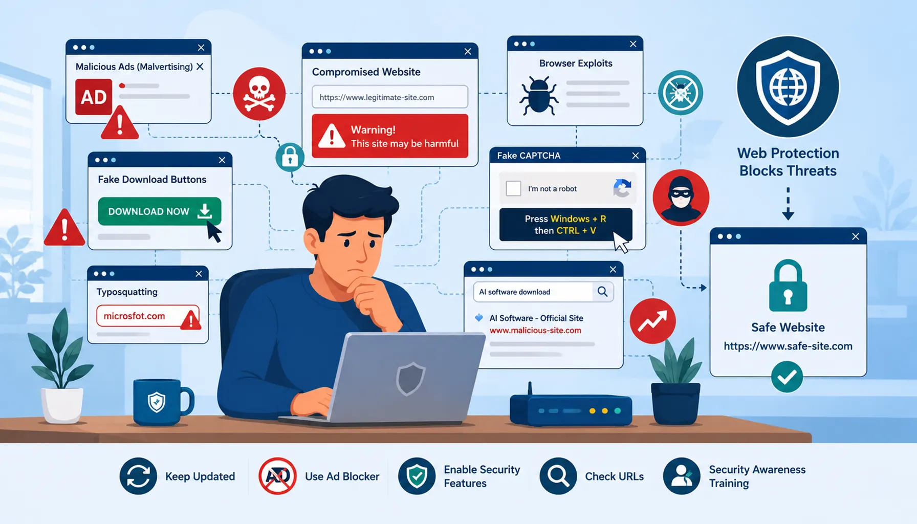 How Malware Gets In and How to Stop It: Web-Based Threats