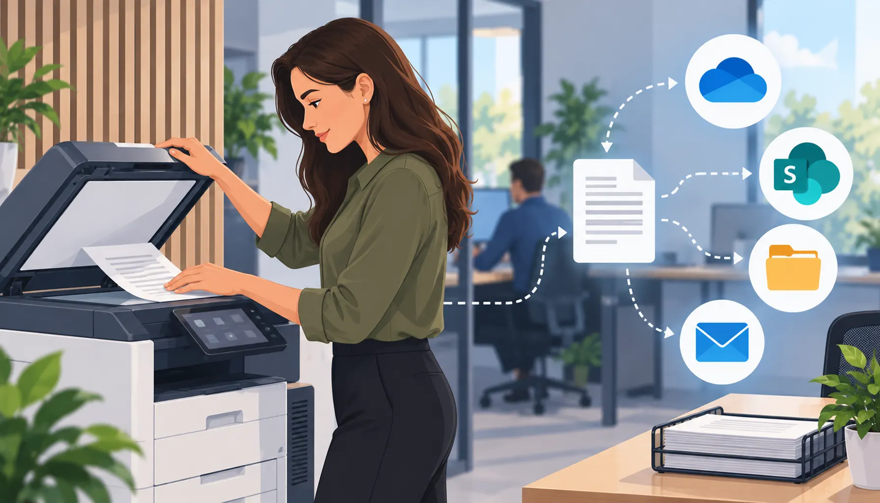 How to Reduce Office Printing and Improve Document Scanning