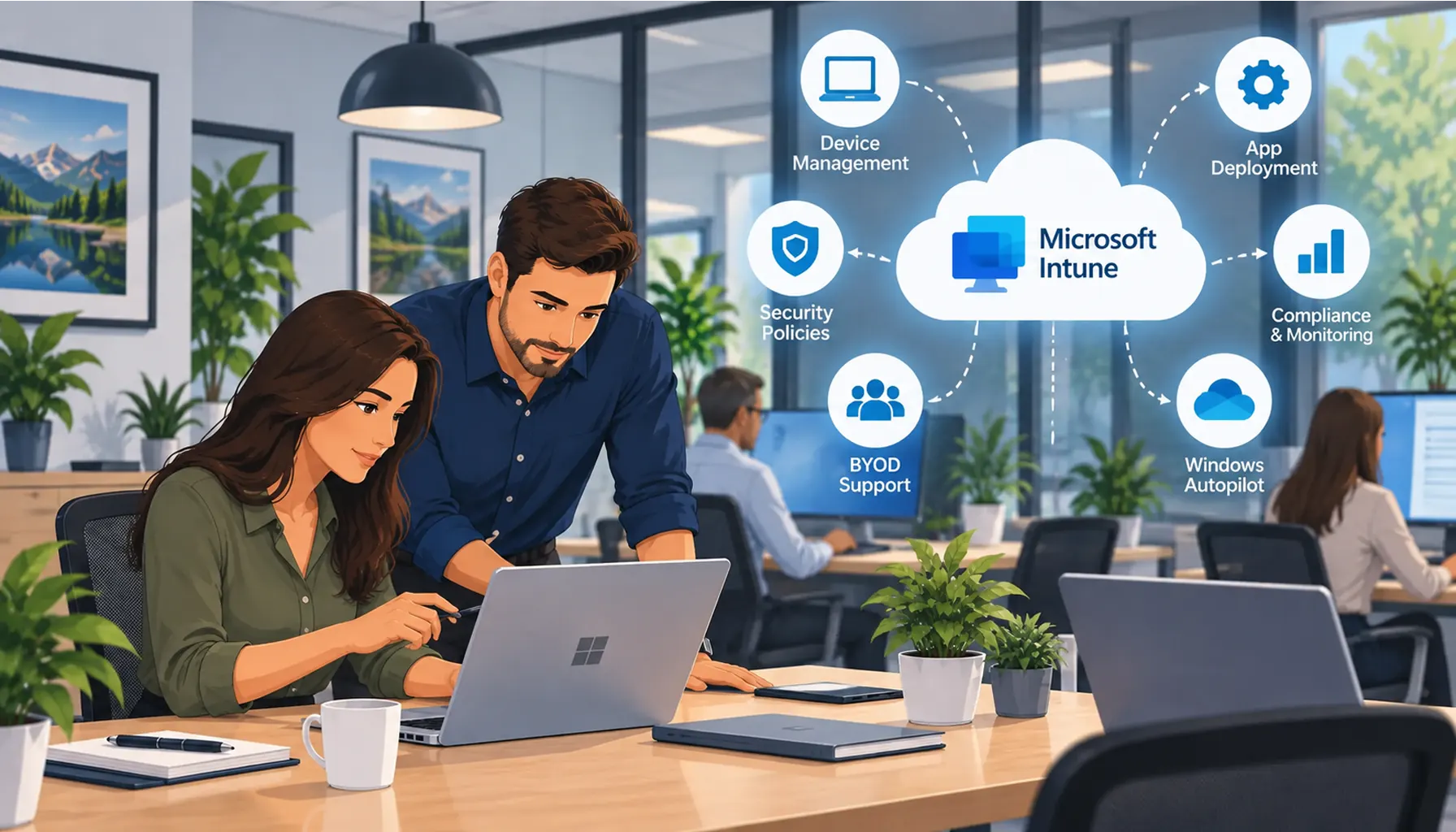 How Microsoft Intune Helps Small Businesses Manage and Secure Their Devices