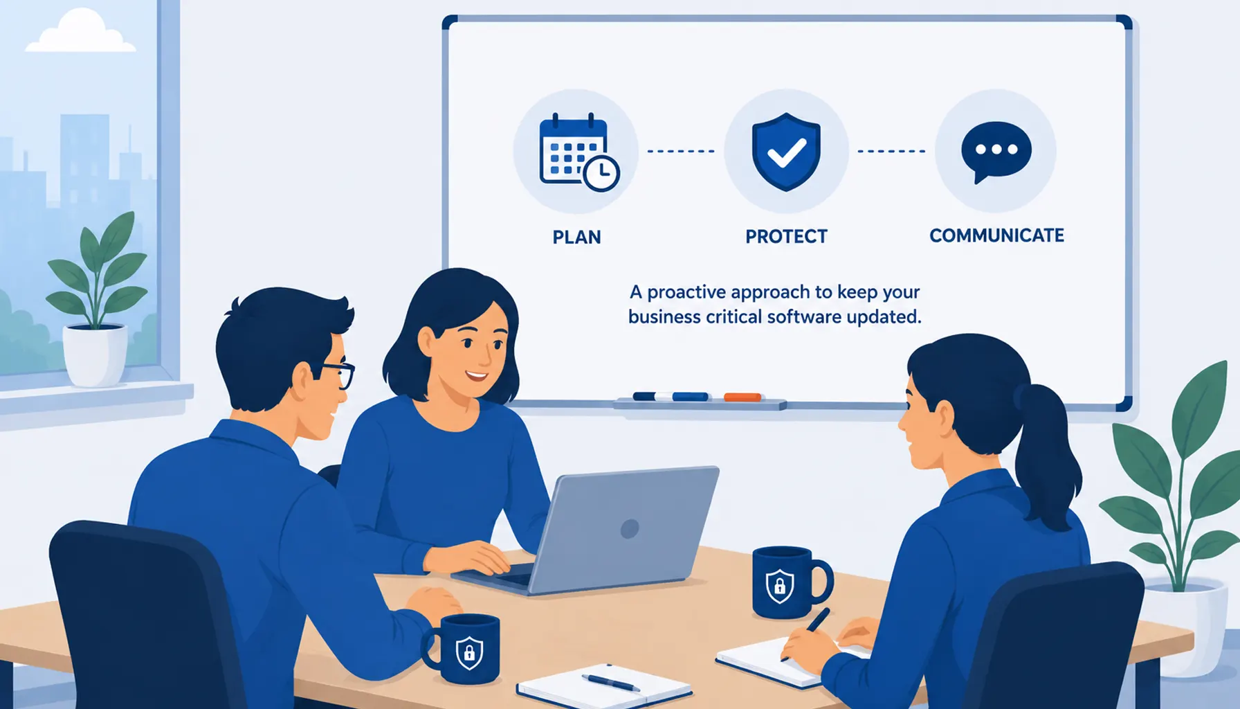 Our Approach to Keeping Business-Critical Software Updated